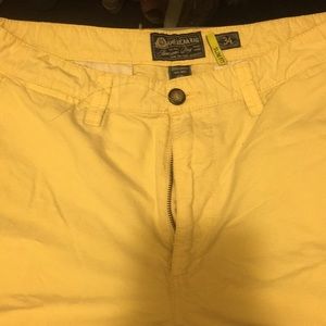 American rag shorts yellow